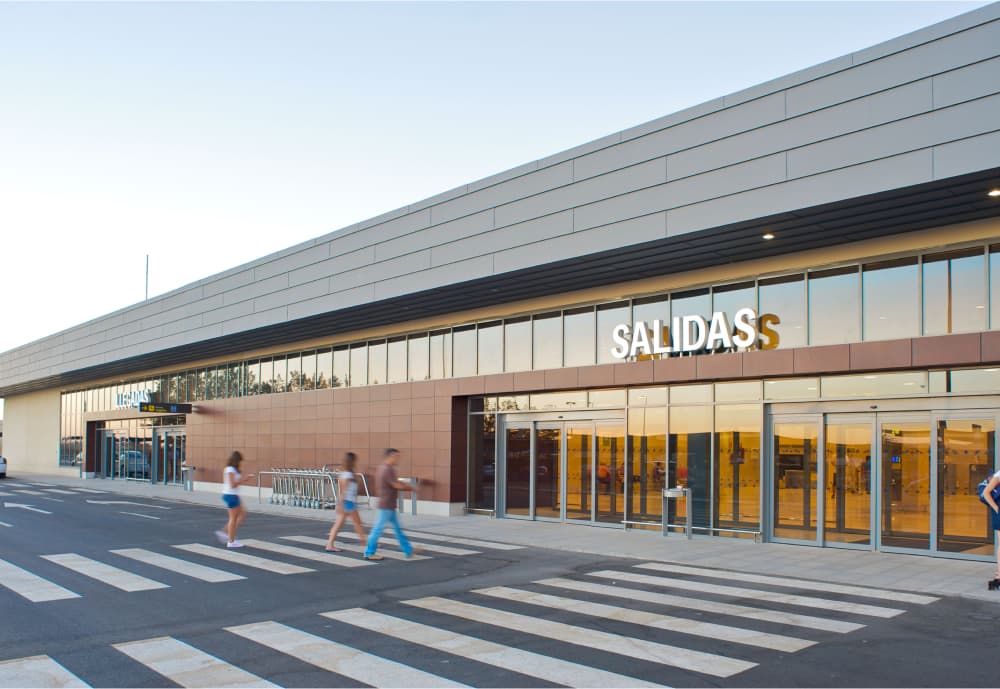 Aeropuerto de Badajoz (exterior)