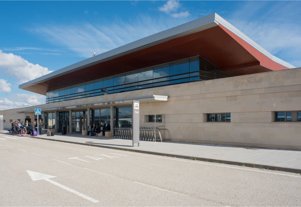 Aeropuerto de Burgos (exterior)