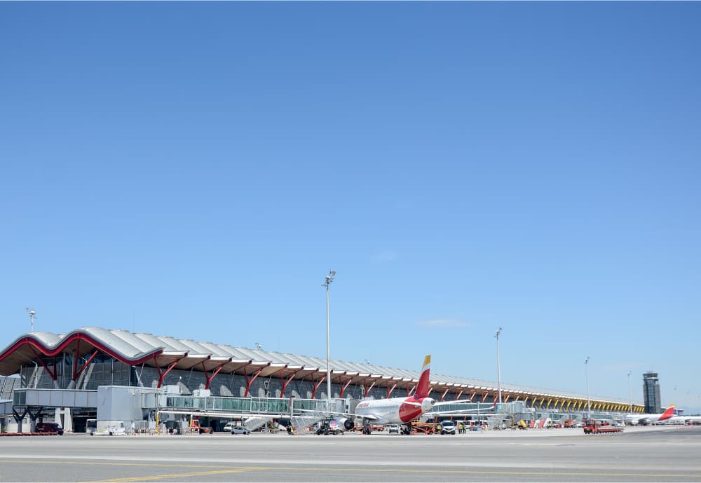 Adolfo Suárez Madrid-Barajas Airport (terminal and apron)