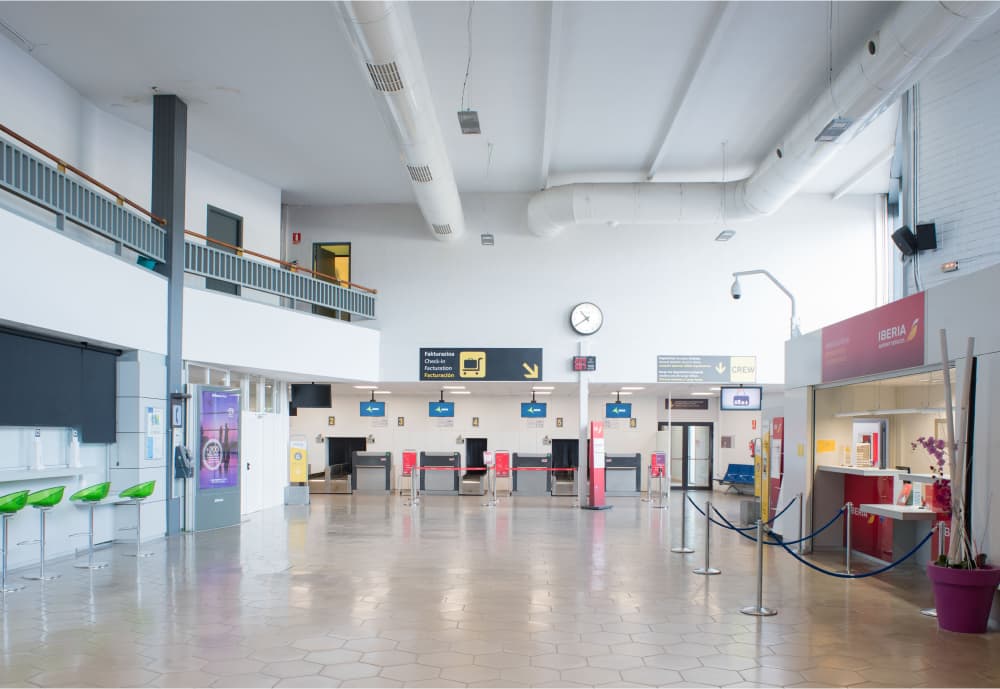 San Sebastián Airport (indoor)