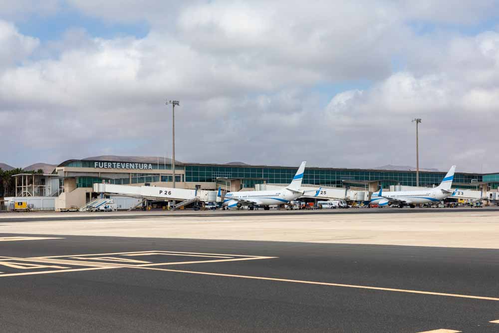 Aeropuerto de Fuerteventura (plataforma)